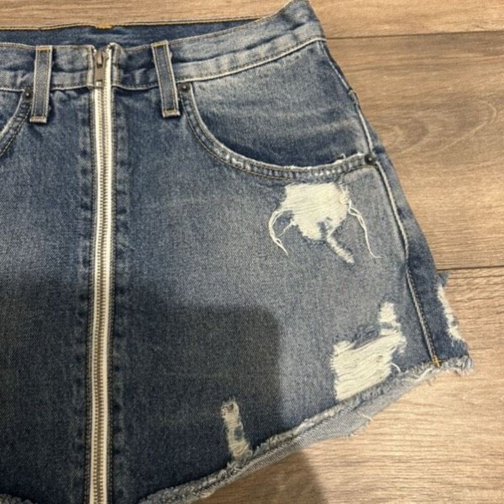 Carmar Denim Beatrice Adige Zip Front Skirt - Picture 3 of 8